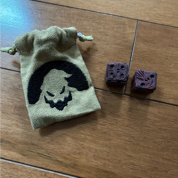 Funko Nightmare Before Christmas Oogie Boogie Dice Set New Hot Topic - Picture 1 of 2